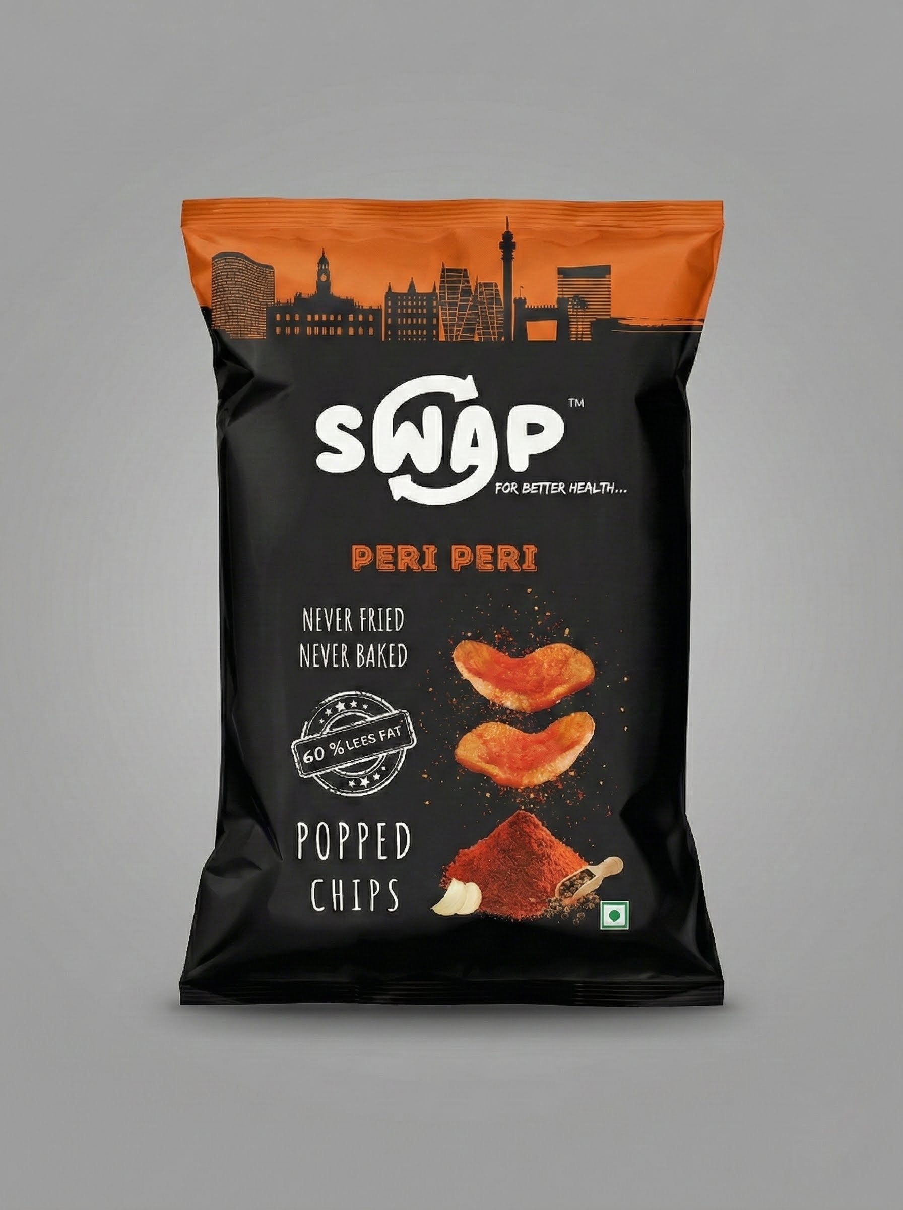 SWAP Peri Peri Popped Chips